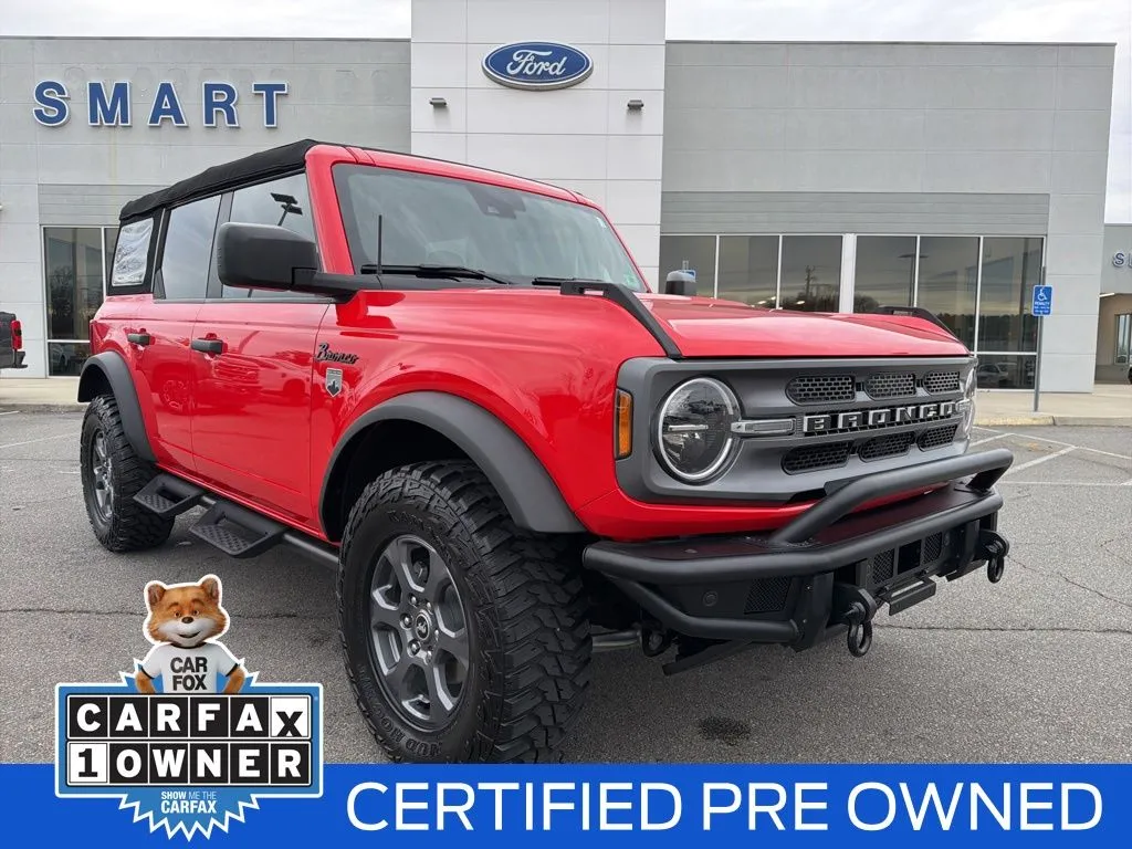 Red 2023 Ford Bronco Big Bend for sale in South Boston, VA