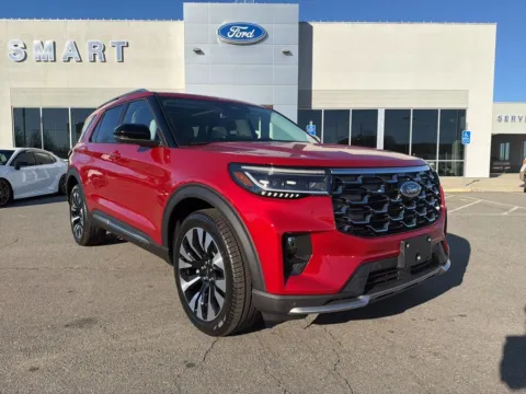 Red 2026 Ford Explorer Platinum for sale in South Boston, VA