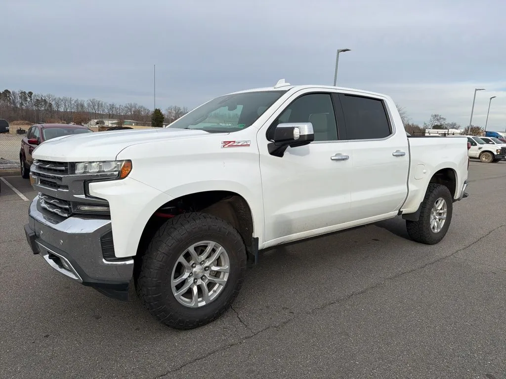 White 2019 Chevrolet Silverado 1500 LTZ for sale in South Boston, VA