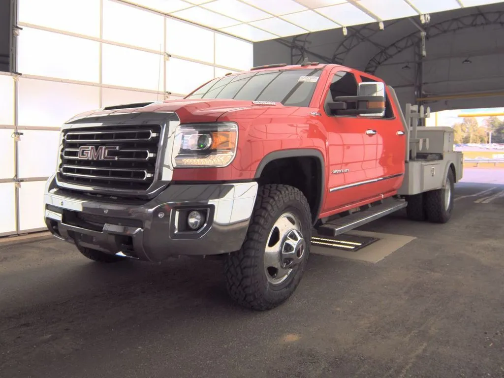 Red 2019 GMC Sierra 3500HD SLT for sale in South Boston, VA