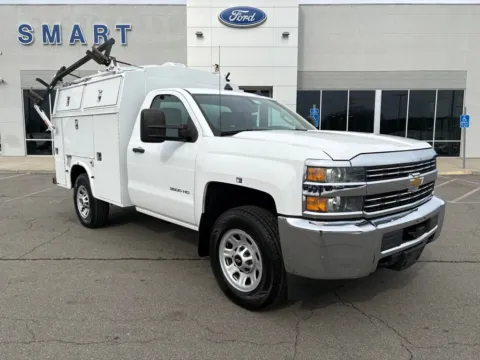 White 2015 Chevrolet Silverado 3500HD Work Truck for sale in South Boston, VA