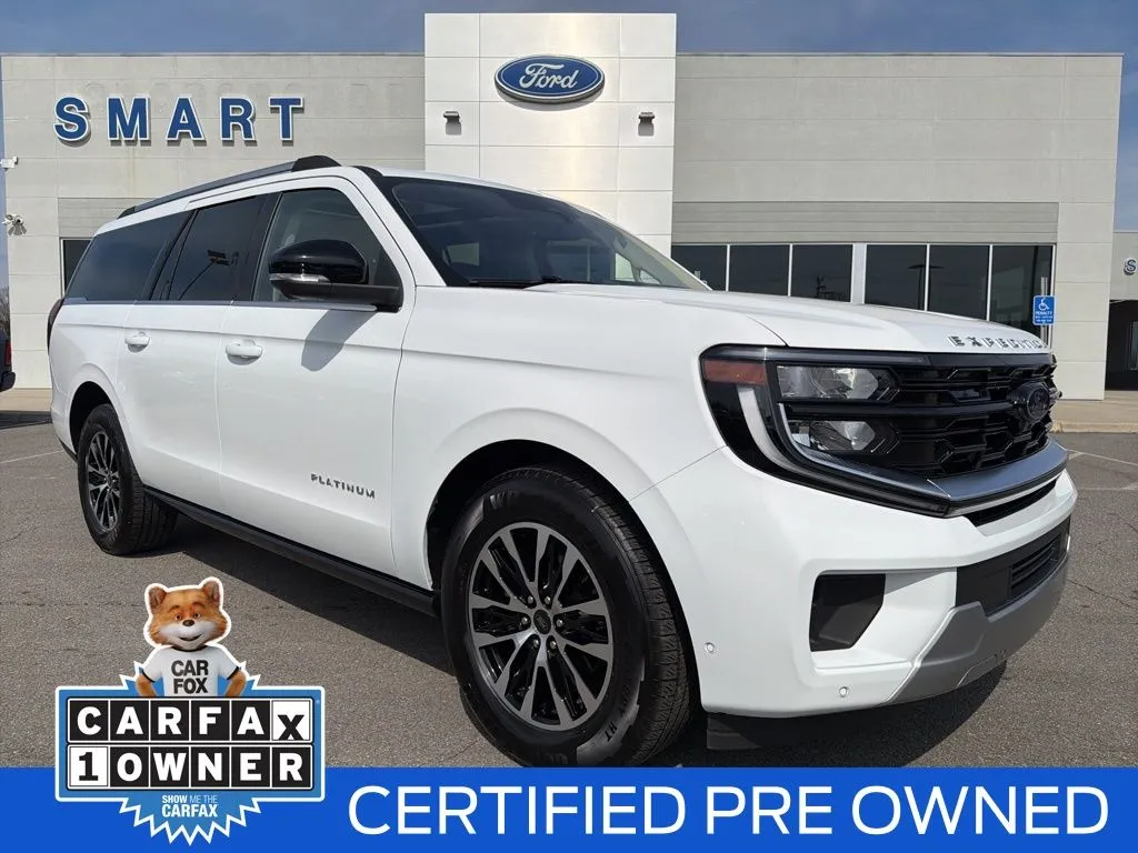 White 2025 Ford Expedition Max Platinum for sale in South Boston, VA