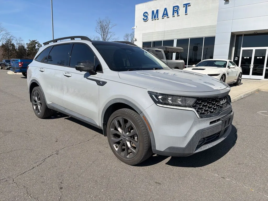 Gray 2022 Kia Sorento X-Line SX Prestige for sale in South Boston, VA