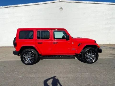 Red 2024 Jeep Wrangler Sahara 4xe for sale in South Boston, VA