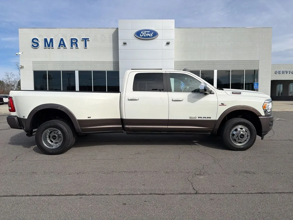 White 2019 Ram 3500 Laramie Longhorn for sale in South Boston, VA