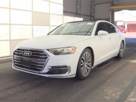 White 2021 Audi A8 L 55 for sale in South Boston, VA