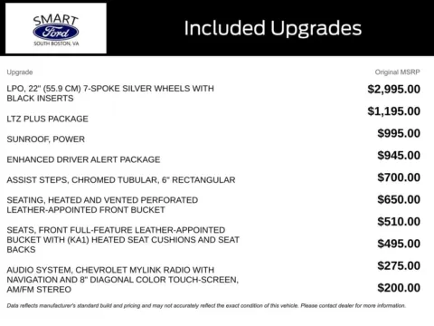 More photos of 2018 Chevrolet Silverado 1500 LTZ at Smart Ford, VA