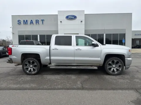 Silver 2018 Chevrolet Silverado 1500 LTZ for sale in South Boston, VA
