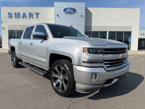 Silver 2018 Chevrolet Silverado 1500 LTZ for sale in South Boston, VA
