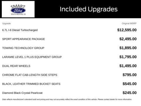 More photos of 2025 Ram 3500 Laramie at Smart Ford, VA