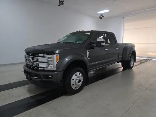 Gray 2018 Ford F-450SD Platinum for sale in South Boston, VA