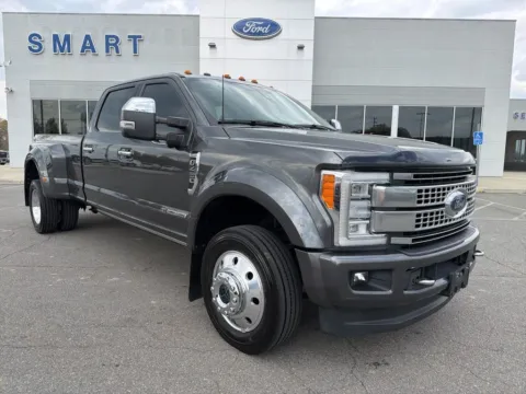 Gray 2018 Ford F-450SD Platinum for sale in South Boston, VA