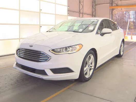 White 2018 Ford Fusion SE for sale in South Boston, VA