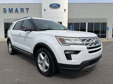 White 2019 Ford Explorer XLT for sale in South Boston, VA