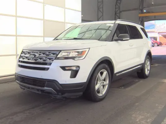 White 2019 Ford Explorer XLT for sale in South Boston, VA