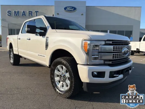White 2019 Ford F-250SD Platinum for sale in South Boston, VA