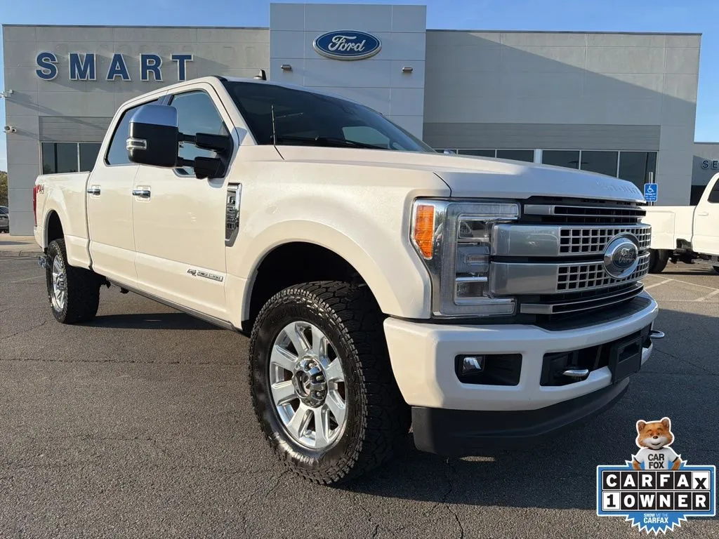 White 2019 Ford F-250SD Platinum for sale in South Boston, VA