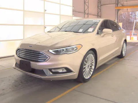 White 2017 Ford Fusion Titanium for sale in South Boston, VA