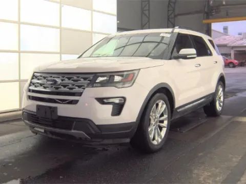 White 2018 Ford Explorer Limited for sale in South Boston, VA