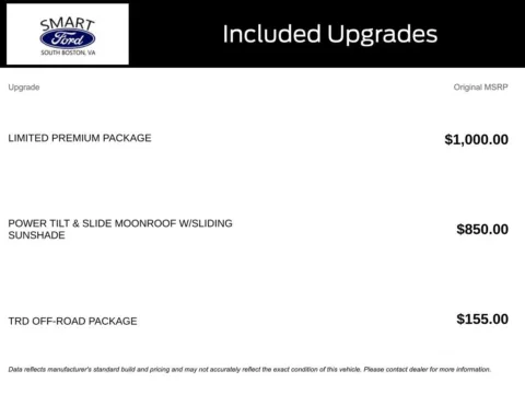 More photos of 2021 Toyota Tundra Limited at Smart Ford, VA