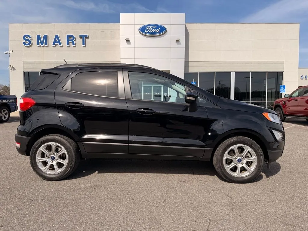 Black 2021 Ford EcoSport SE for sale in South Boston, VA