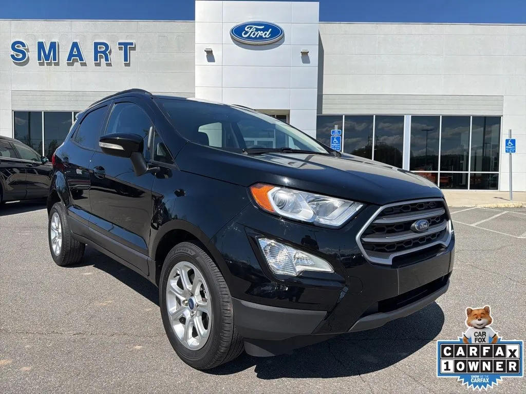 Black 2021 Ford EcoSport SE for sale in South Boston, VA