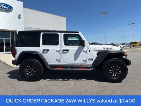 Photos of 2024 Jeep Wrangler Willys for sale in South Boston, VA at Smart Ford