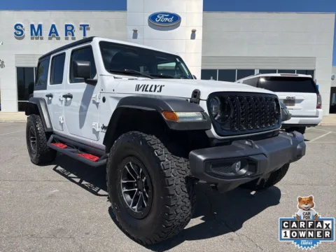 White 2024 Jeep Wrangler Willys for sale in South Boston, VA