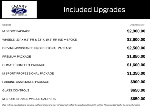 More photos of 2025 BMW X7 xDrive40i at Smart Ford, VA