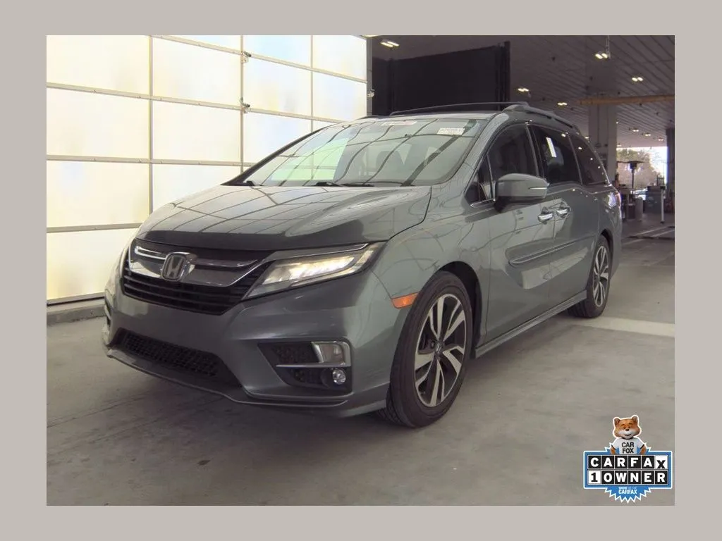 Green 2018 Honda Odyssey Elite for sale in South Boston, VA