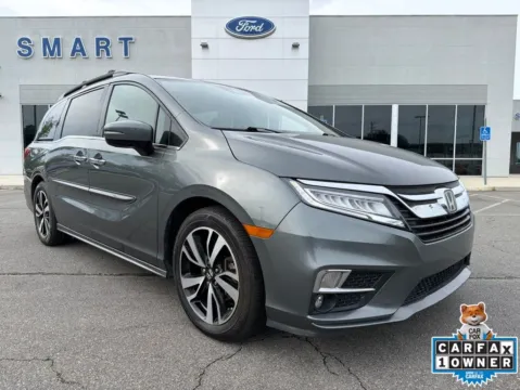 Green 2018 Honda Odyssey Elite for sale in South Boston, VA