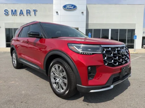 Red 2026 Ford Explorer Platinum for sale in South Boston, VA