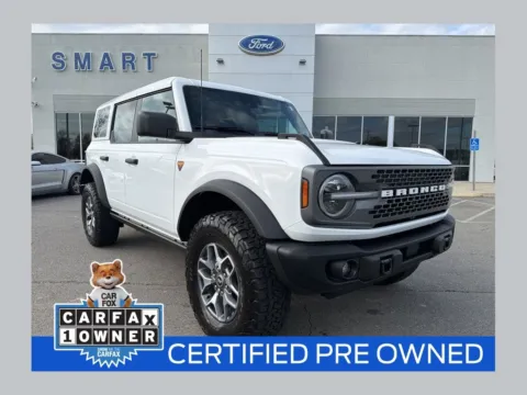 White 2025 Ford Bronco Badlands for sale in South Boston, VA