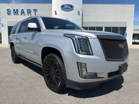 Silver 2018 Cadillac Escalade ESV Premium for sale in South Boston, VA