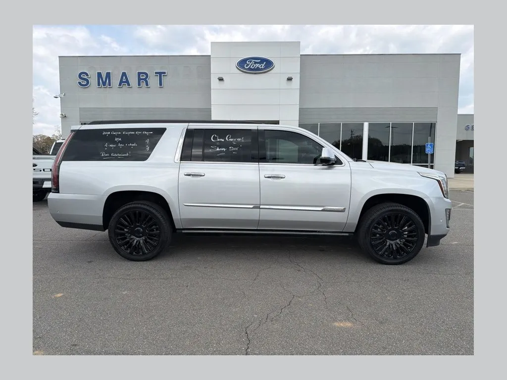 Silver 2018 Cadillac Escalade ESV Premium for sale in South Boston, VA