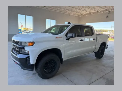 White 2020 Chevrolet Silverado 1500 Custom Trail Boss for sale in South Boston, VA