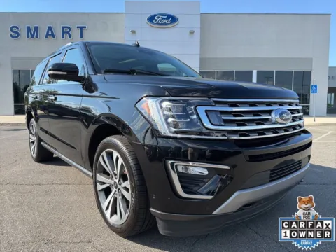 Black 2021 Ford Expedition Limited for sale in South Boston, VA