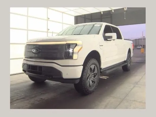 White 2022 Ford F-150 Lightning Lariat for sale in South Boston, VA