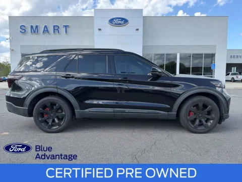 Black 2022 Ford Explorer ST for sale in South Boston, VA