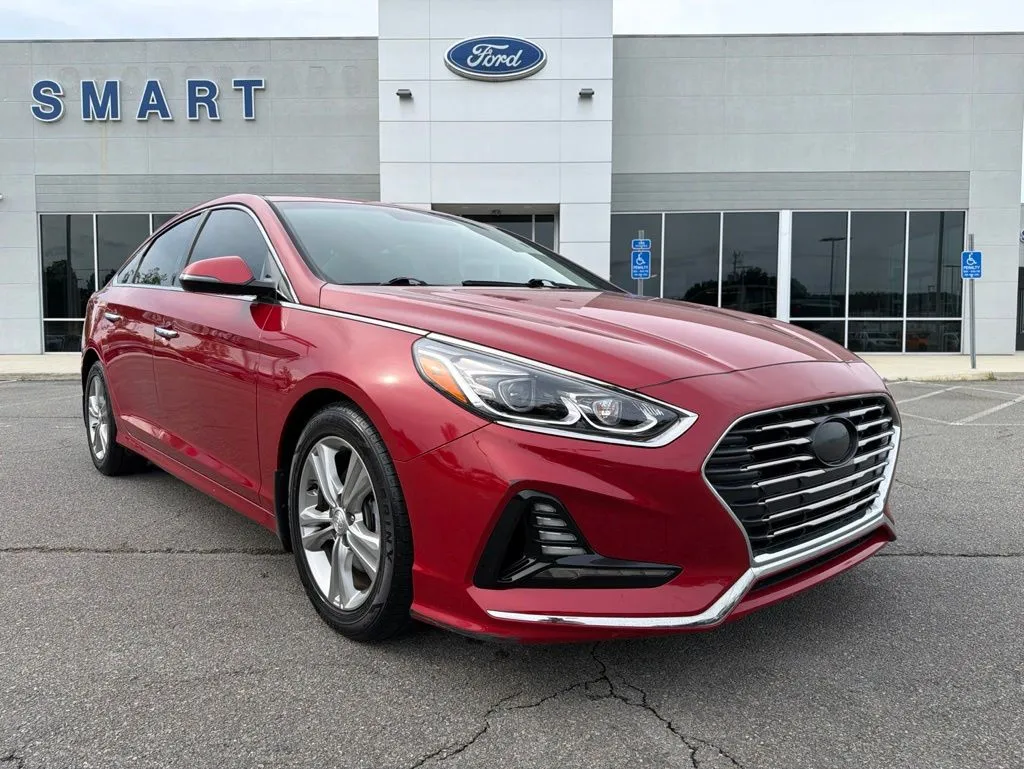 Red 2018 Hyundai Sonata Limited for sale in South Boston, VA