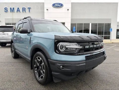 Blue 2021 Ford Bronco Sport Outer Banks for sale in South Boston, VA