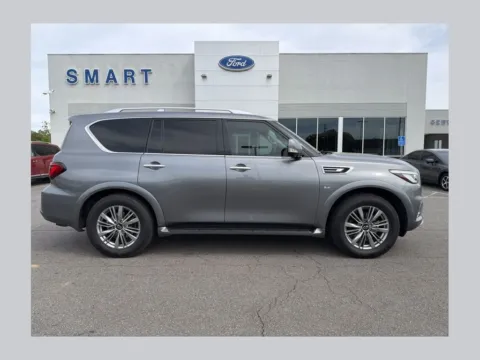 Gray 2020 INFINITI QX80 LUXE for sale in South Boston, VA