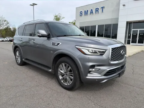 Photos of 2020 INFINITI QX80 LUXE for sale in South Boston, VA at Smart Ford