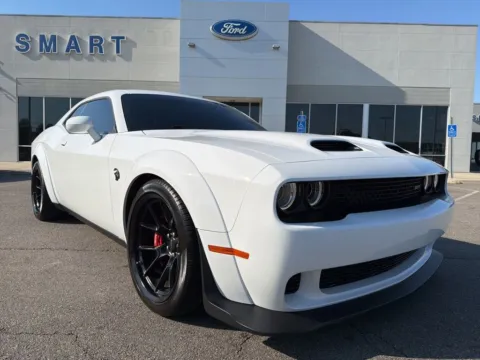 White 2023 Dodge Challenger SRT Hellcat Widebody Jailbreak for sale in South Boston, VA