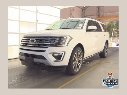 White 2020 Ford Expedition Max Limited for sale in South Boston, VA