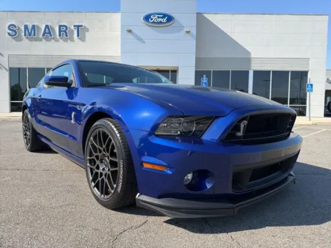 Blue 2014 Ford Mustang Shelby GT500 for sale in South Boston, VA