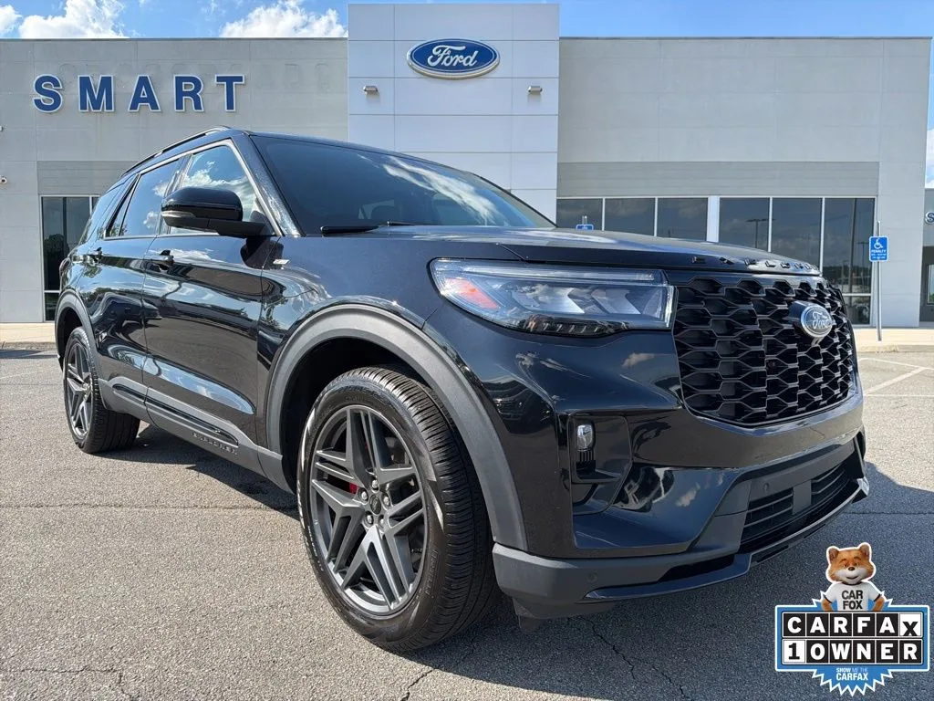 Black 2025 Ford Explorer ST-Line for sale in South Boston, VA