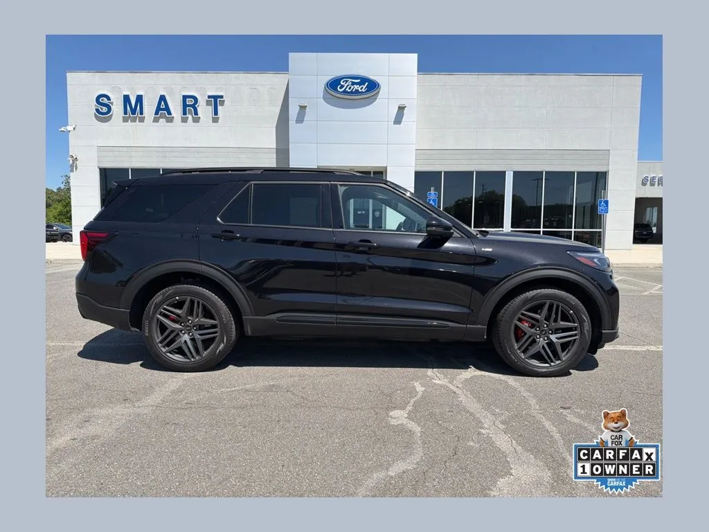 Black 2025 Ford Explorer ST-Line for sale in South Boston, VA