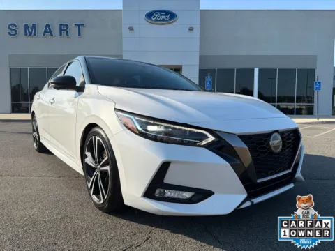 White 2020 Nissan Sentra SR for sale in South Boston, VA