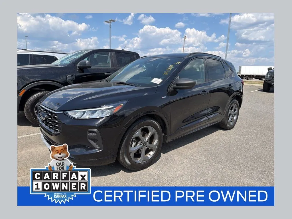 Black 2023 Ford Escape ST-Line for sale in South Boston, VA